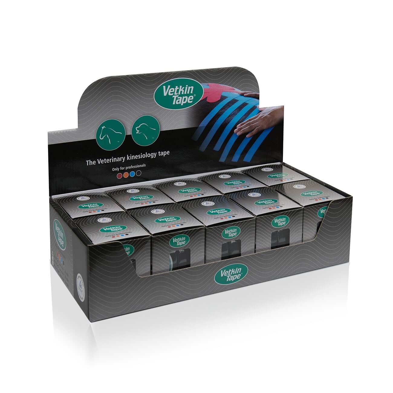 VetkinTape® 3cm Displaybox (20 Rollen) - Image 4
