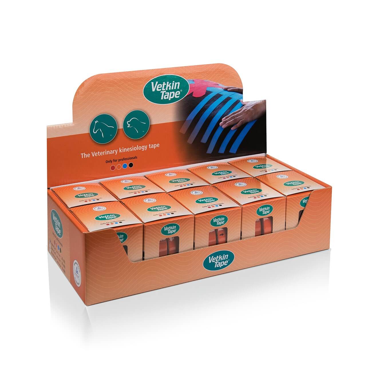 VetkinTape® 3cm Displaybox (20 Rollen) - Image 2