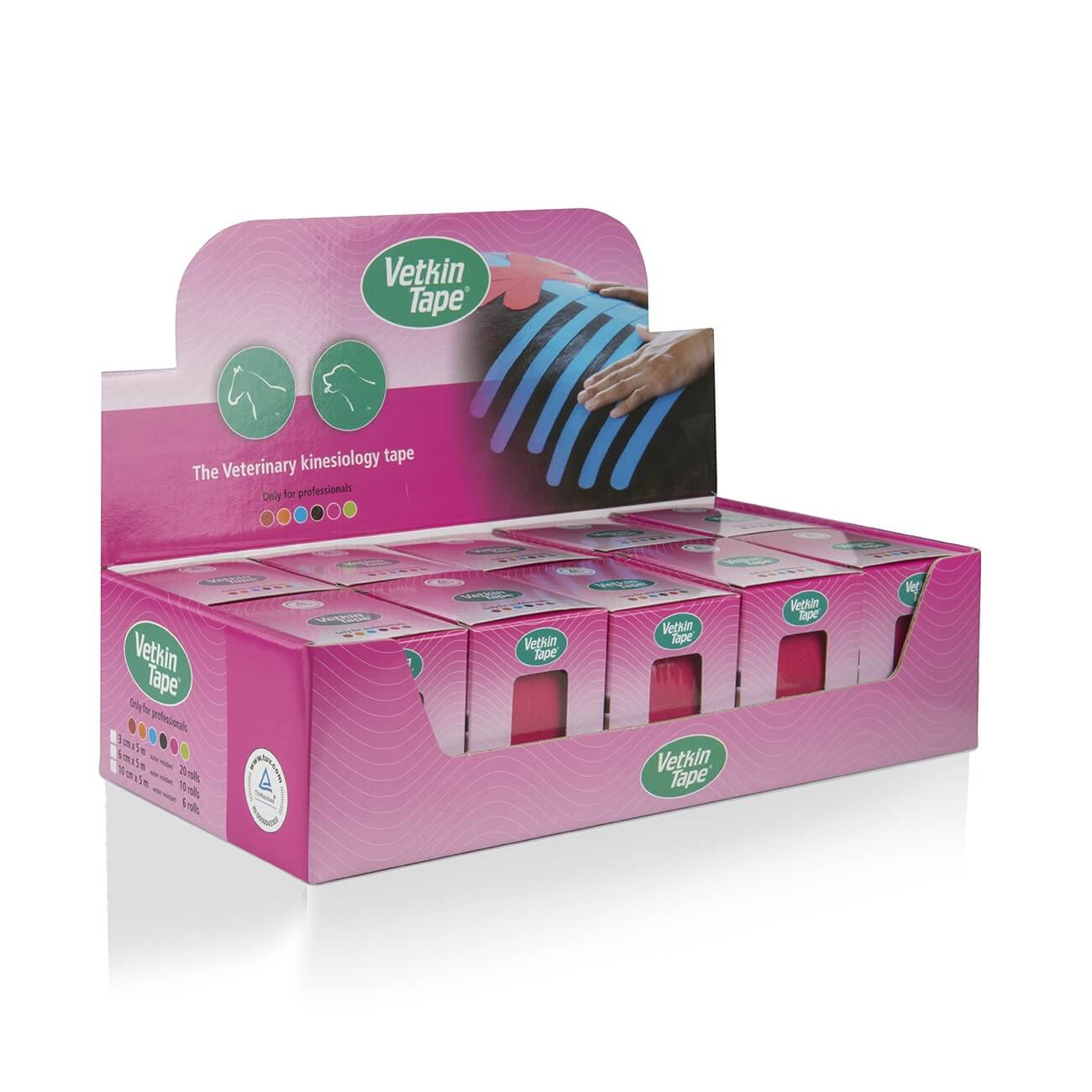 VetkinTape® 6cm Displaybox (10 Rollen) - Image 4