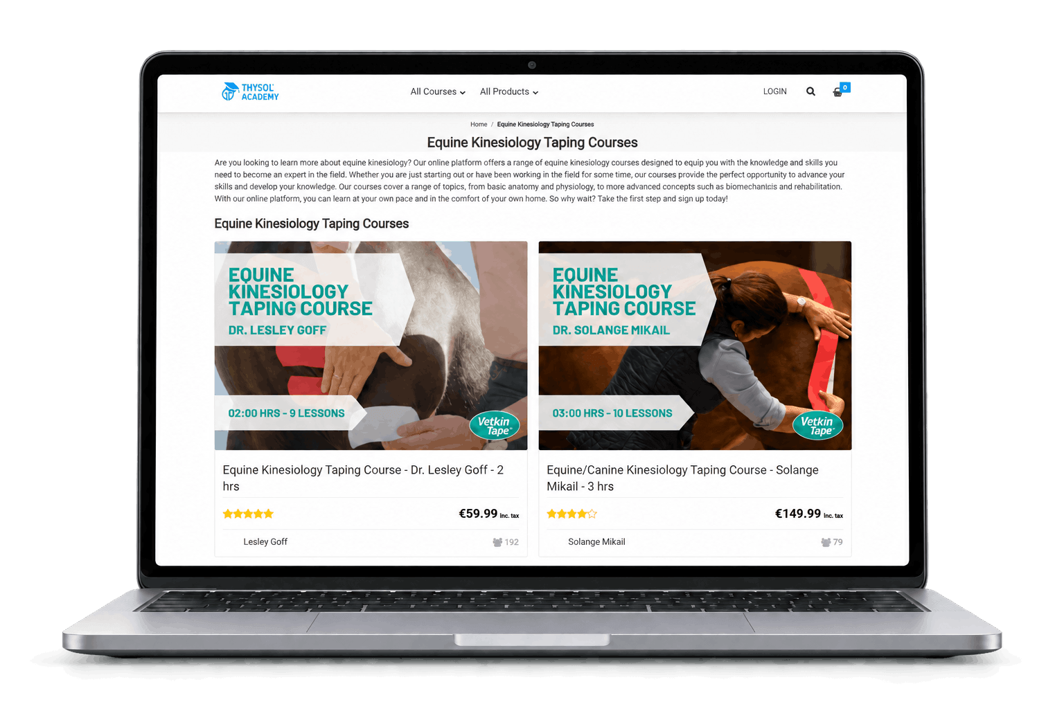 VetkinTape online courses